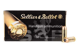 10mm Sellier and Bellot ammunition.
